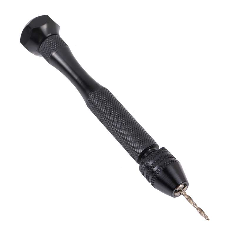Precision Pin Vise Mini Twist Drill Bits Hand Drill Set, Model:8011