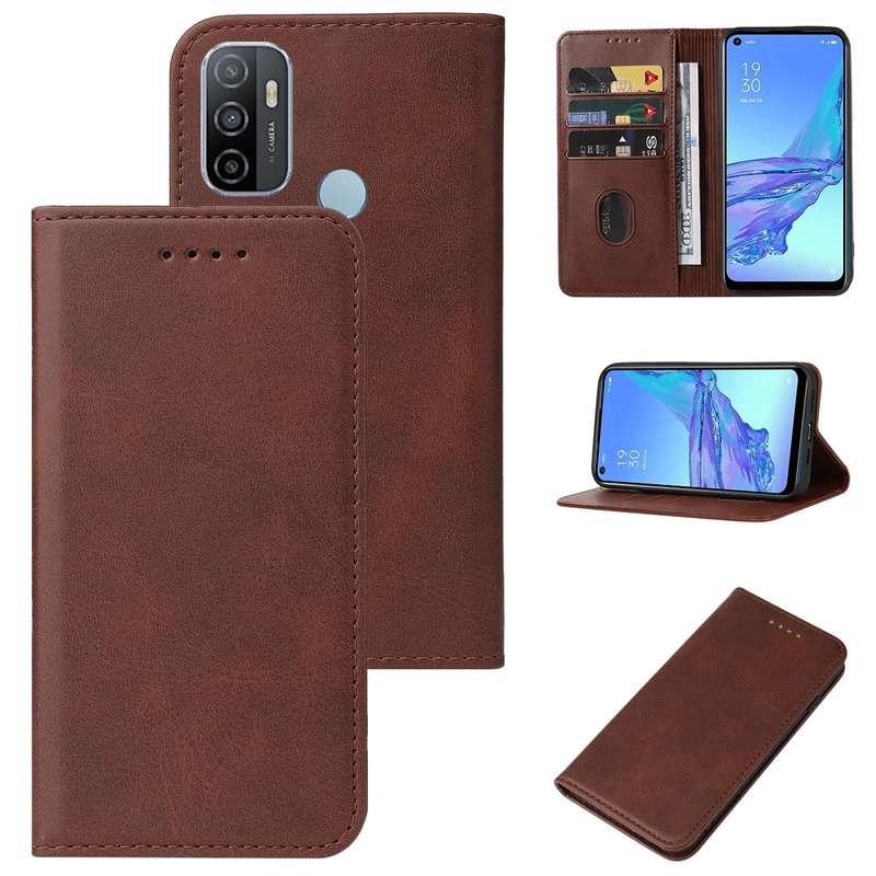For OPPO Reno7 Z 5G Magnetic Closure Leather Phone Case(Blue)