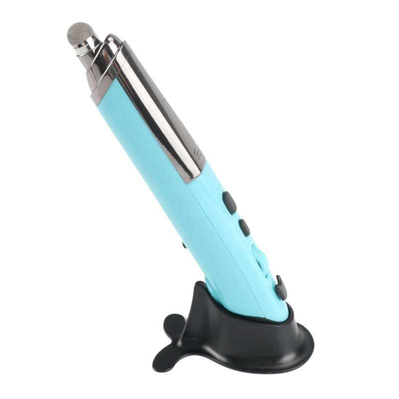 PR-08 Multifunctional Wireless Bluetooth Pen Mouse Capacitive Pen Mouse(Black)