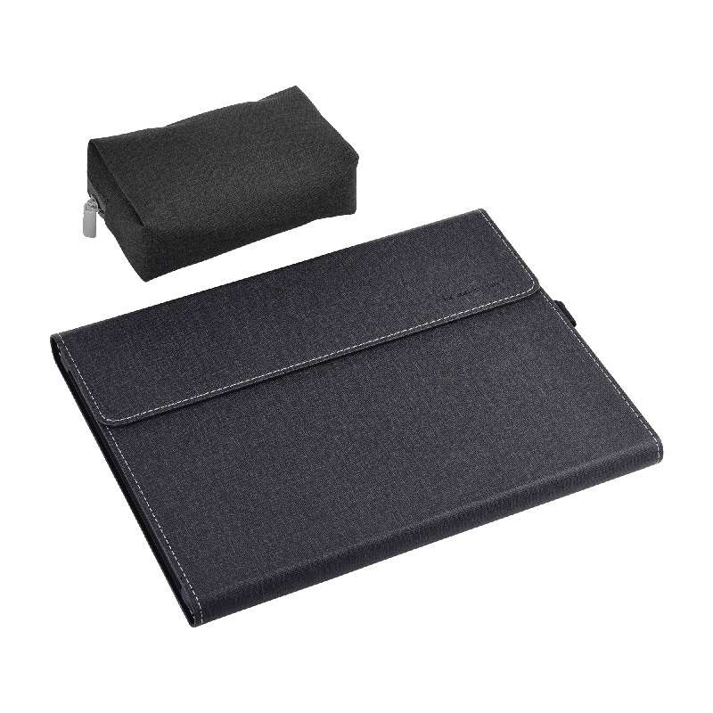 For Microsoft Surface Pro 9 All-Inclusive Drop Tablet PC Case With Power Pack(Black)