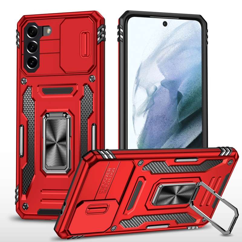 For Samsung Galaxy Z Fold4 GKK Integrated Magnetic Armor Flip Phone Case With Pen Box(Silver)