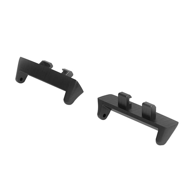 For OPPO Watch3 Pro 46mm 1 Pair 22mm Metal Watch Band Connector(Silver)