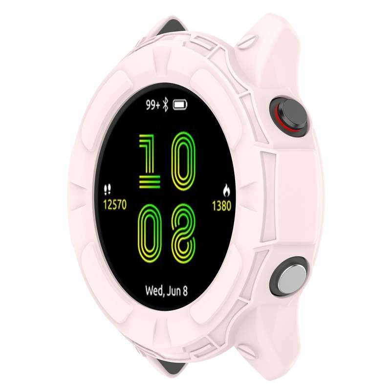 For Garmin Forerunner 255S TPU Armor Hollow Protective Case(Black)