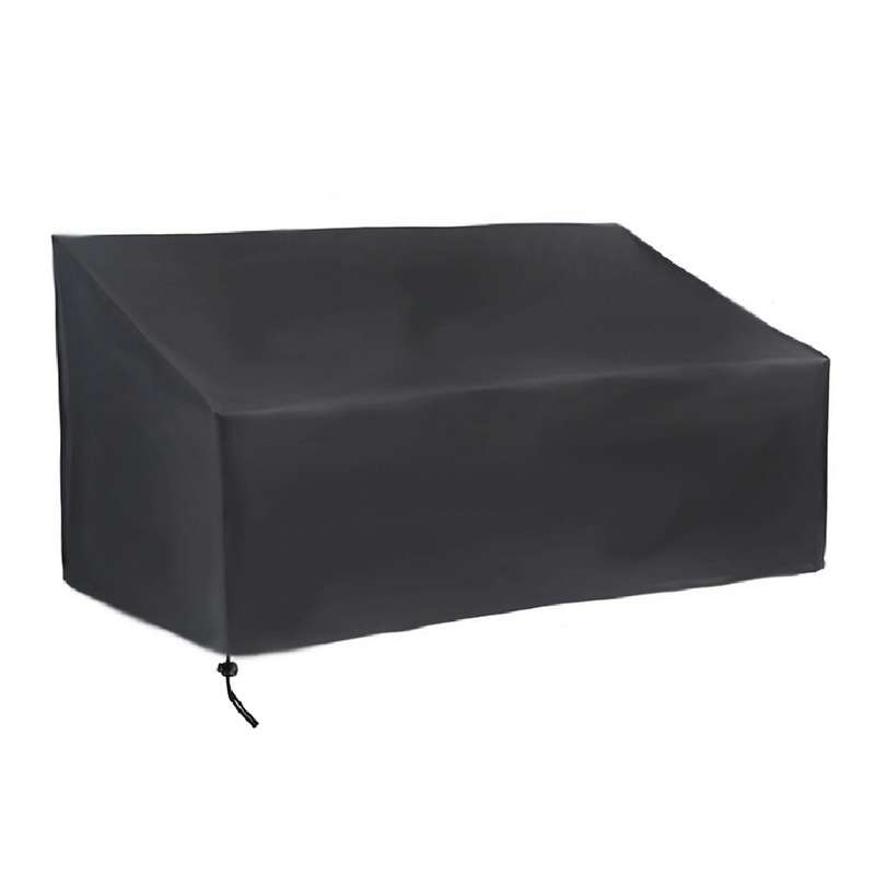 Sofa Recliner Table Waterproof Dustproof Cover, Size:134x66x89/69cm(Black)