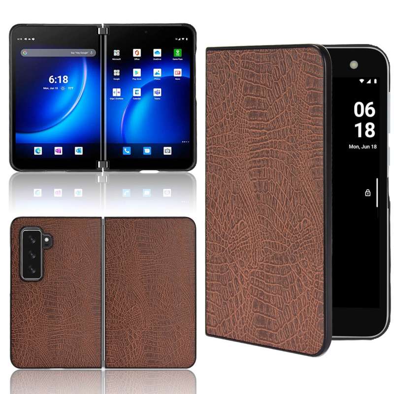 For Xiaomi Mi Band 7 Buckle Genuine Leather Watch Band(Brown)