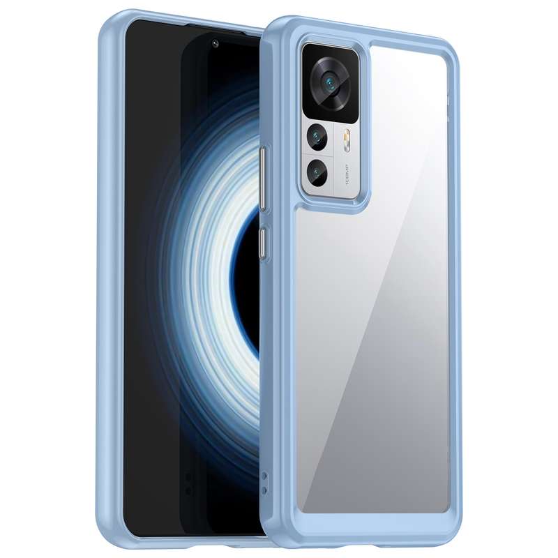 For iPhone 13 Pro MagSafe Magnetic Color Plated Phone Case(Blue)