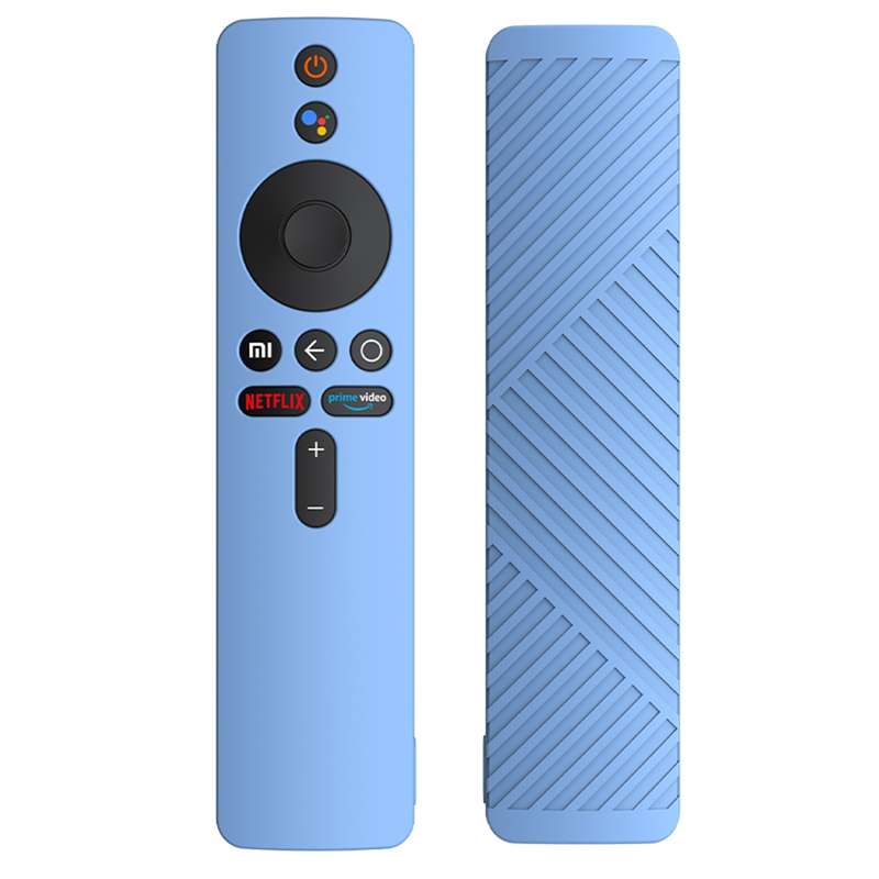 For Xiaomi MiBox S Solid Color Silicone Protective Cover(Transparent)