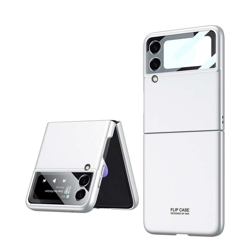 For Samsung Galaxy Z Flip4 GKK Integrated Ultra-thin Full Coverage Phone Case(Black)