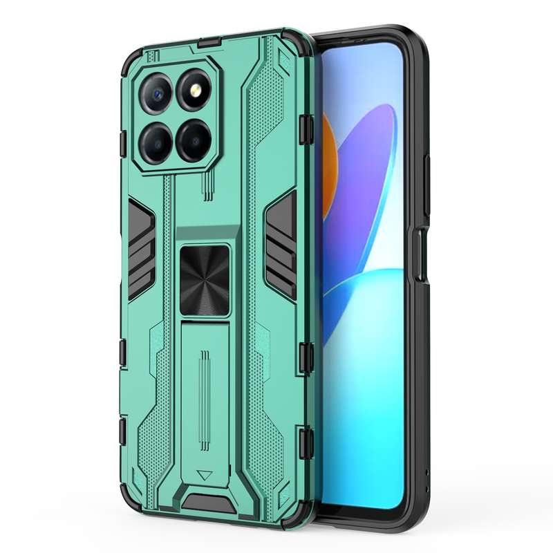 For Honor X8 5G Supersonic PC + TPU Shock-proof Protective Phone Case(Green)