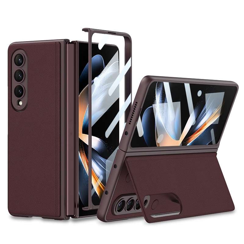 For OPPO Reno8 Coloured Drawing Leather Phone Case(Magnolia)