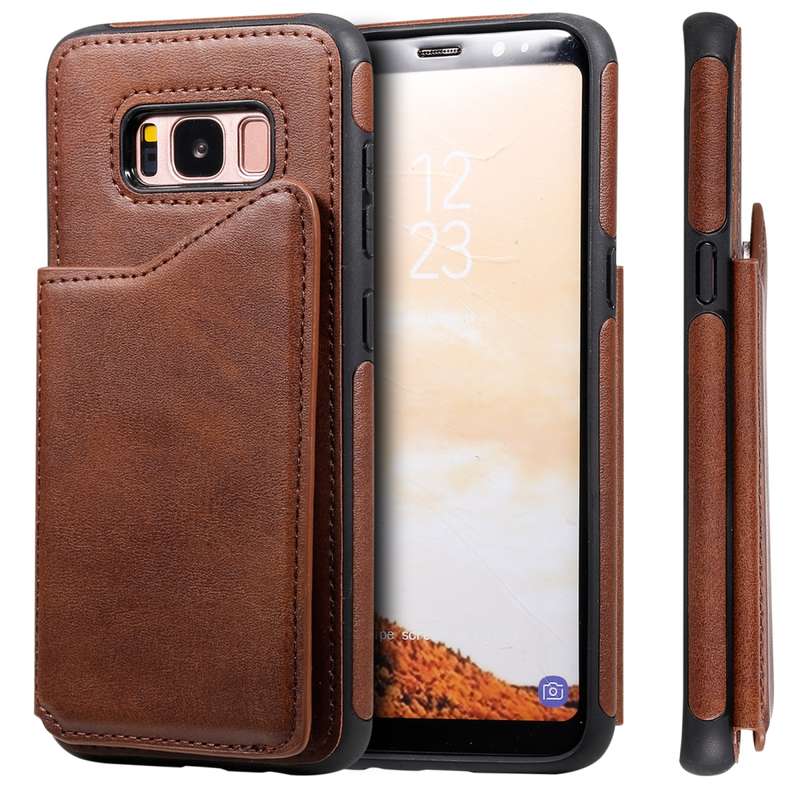 For Samsung Galaxy S22 Ultra 5G Magnetic Clasp Flip Leather Phone Case(Green)