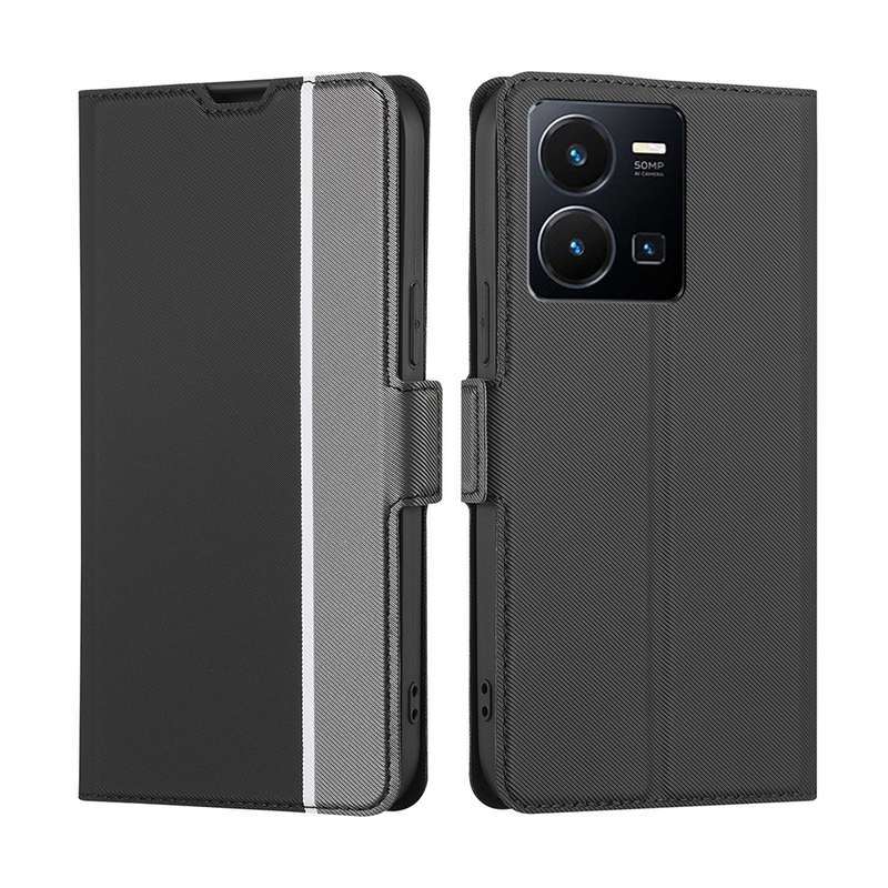 For Xiaomi Redmi K50 Ultra / 12T / 12T Pro Gradient Color Glass Phone Case(Blue Black)