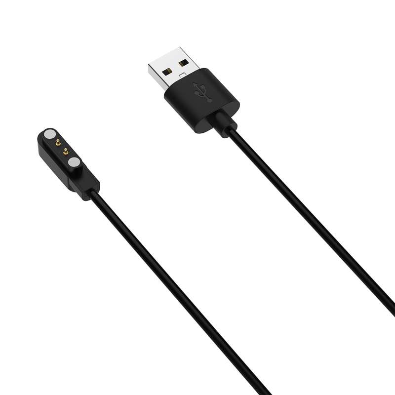 For Realme TechLife Watch Watch Magnetic Charging Cable Length: 1.2m(Black)