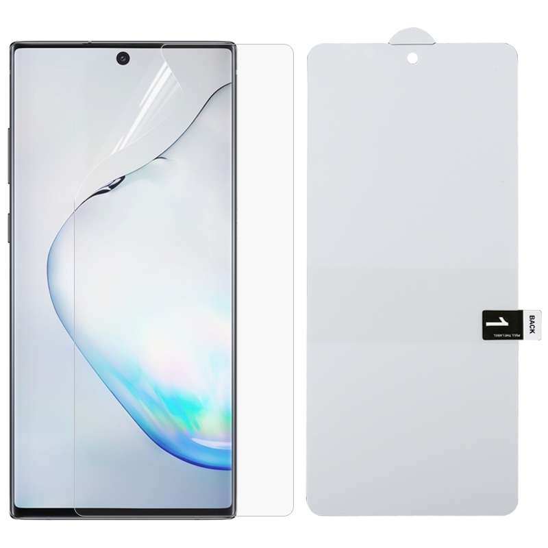 For Galaxy Note 10 Lite Full Screen Protector Explosion-proof Hydrogel Film
