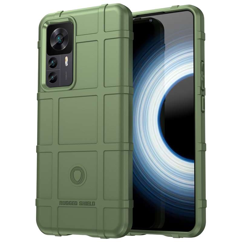 For Xiaomi 12T / Xiaomi 12T Pro / Redmi K50 Ultra Full Coverage Shockproof TPU Phone Case(Black)