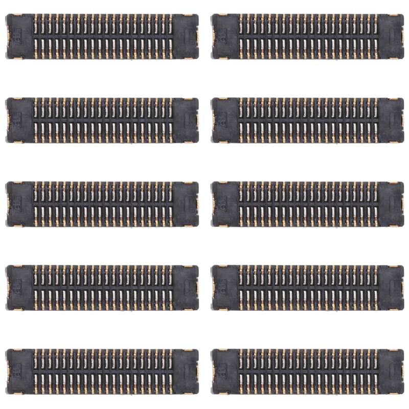 10pcs LCD Display FPC Connector On Motherboard For Xiaomi Mi 11 Lite 4G / Mi 11 Lite 5G / Mi 11 Lite