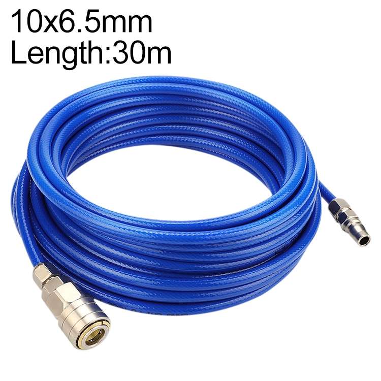 LAIZE High Pressure Flexible Polyurethane Pneumatic Tubing with Connector, Specification:10x6.5mm, 3