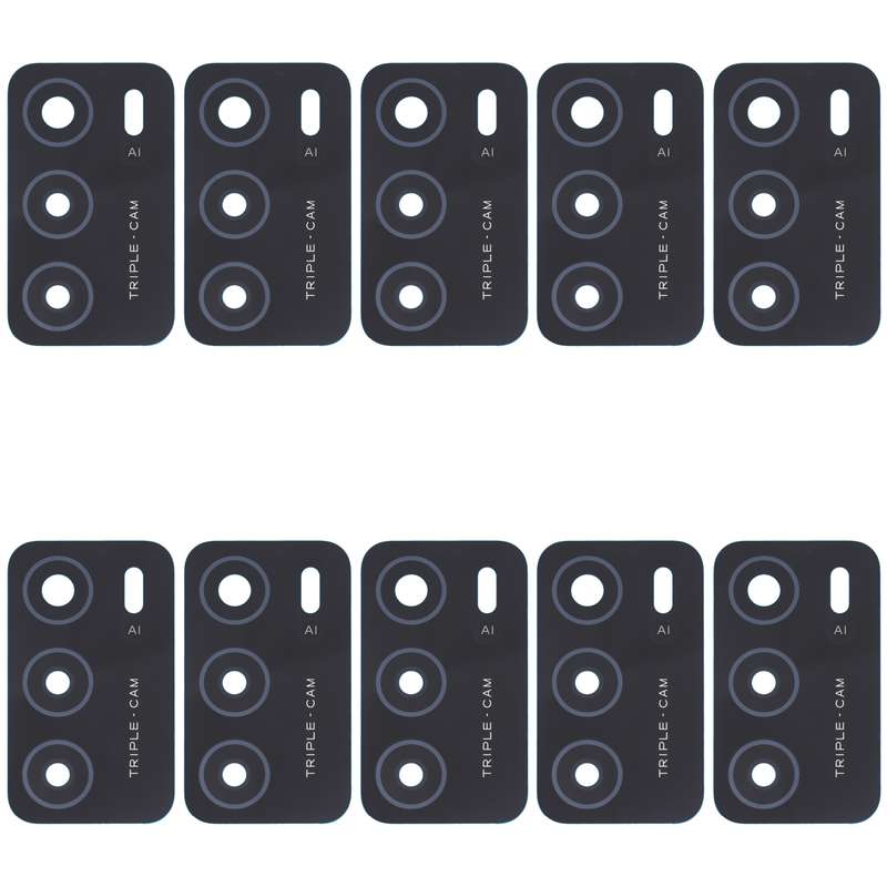 For OPPO A16/A16s/A54s 10 PCS Back Camera Lens