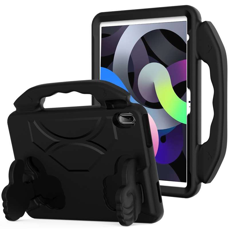 For iPad 2025 / 2022 Children EVA Shockproof Tablet Case with Thumb Bracket(Blue)