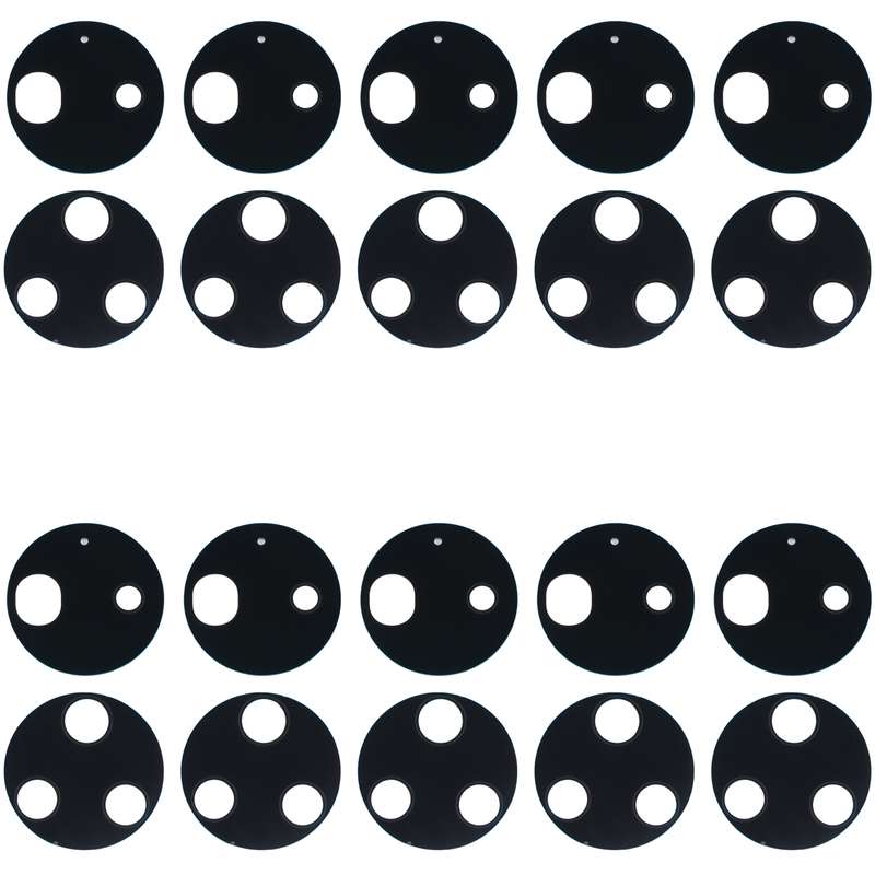 For Huawei P50 Pro 10 PCS Back Camera Lens