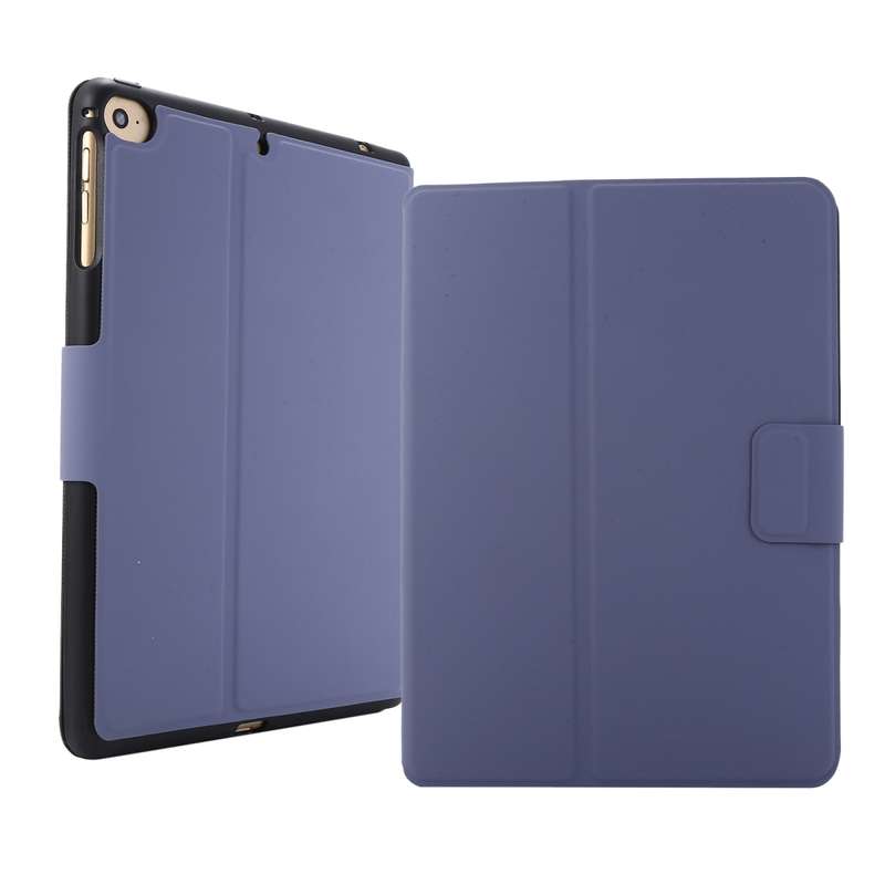 For iPad mini 5 / 4 / 3 / 2 / 1 Electric Pressed Texture Horizontal Flip Leather Case with Holder &