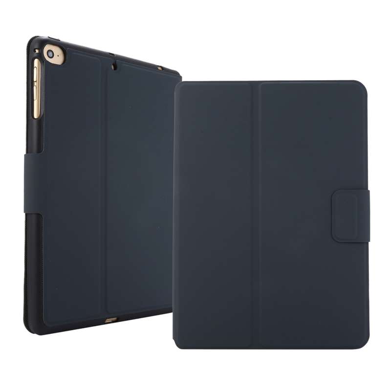 For iPad mini 5 / 4 / 3 / 2 / 1 Electric Pressed Texture Horizontal Flip Leather Case with Holder &