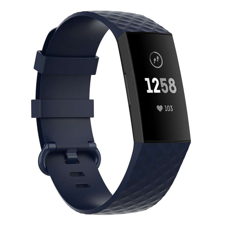 Color Buckle TPU Wrist Strap Watch Band for Fitbit Charge 4 / Charge 3 / Charge 3 SE, Size: S(Light
