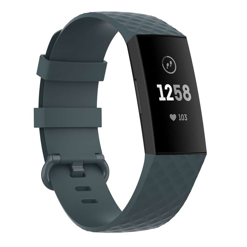 Color Buckle TPU Wrist Strap Watch Band for Fitbit Charge 4 / Charge 3 / Charge 3 SE, Size: S(Light