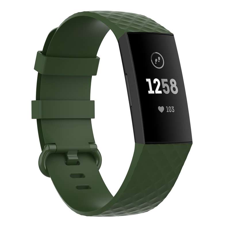Color Buckle TPU Wrist Strap Watch Band for Fitbit Charge 4 / Charge 3 / Charge 3 SE, Size: L(Light