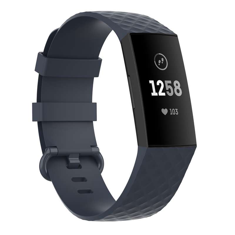 Color Buckle TPU Wrist Strap Watch Band for Fitbit Charge 4 / Charge 3 / Charge 3 SE, Size: L(Light
