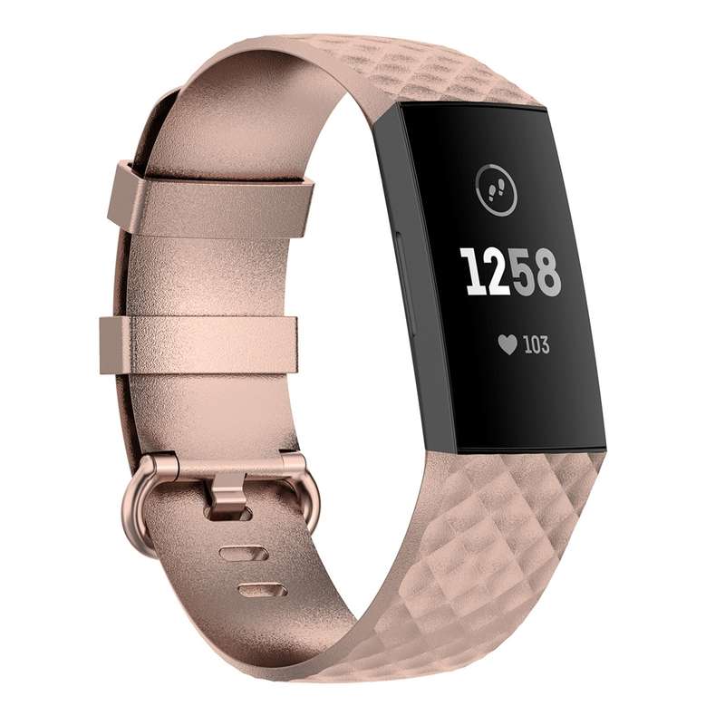 Color Buckle TPU Wrist Strap Watch Band for Fitbit Charge 4 / Charge 3 / Charge 3 SE, Size: L(Light