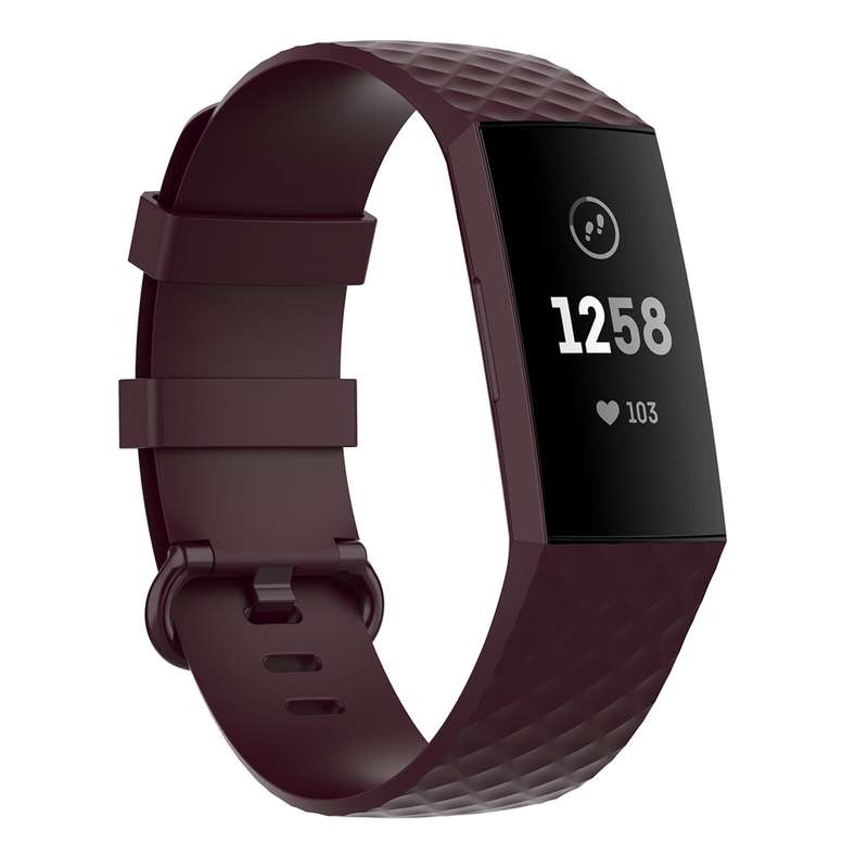 Color Buckle TPU Wrist Strap Watch Band for Fitbit Charge 4 / Charge 3 / Charge 3 SE, Size: L(Light