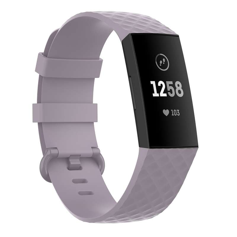 Color Buckle TPU Wrist Strap Watch Band for Fitbit Charge 4 / Charge 3 / Charge 3 SE, Size: L(Light