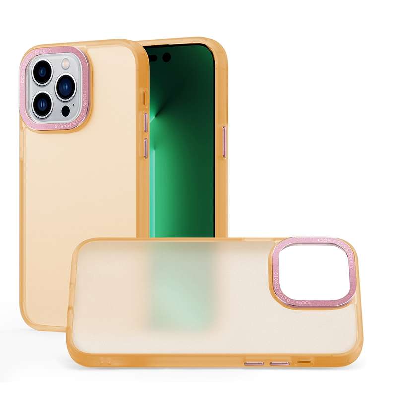 For iPhone 14 Plus Skin Feel PC Shockproof Protective Phone Case(Black)