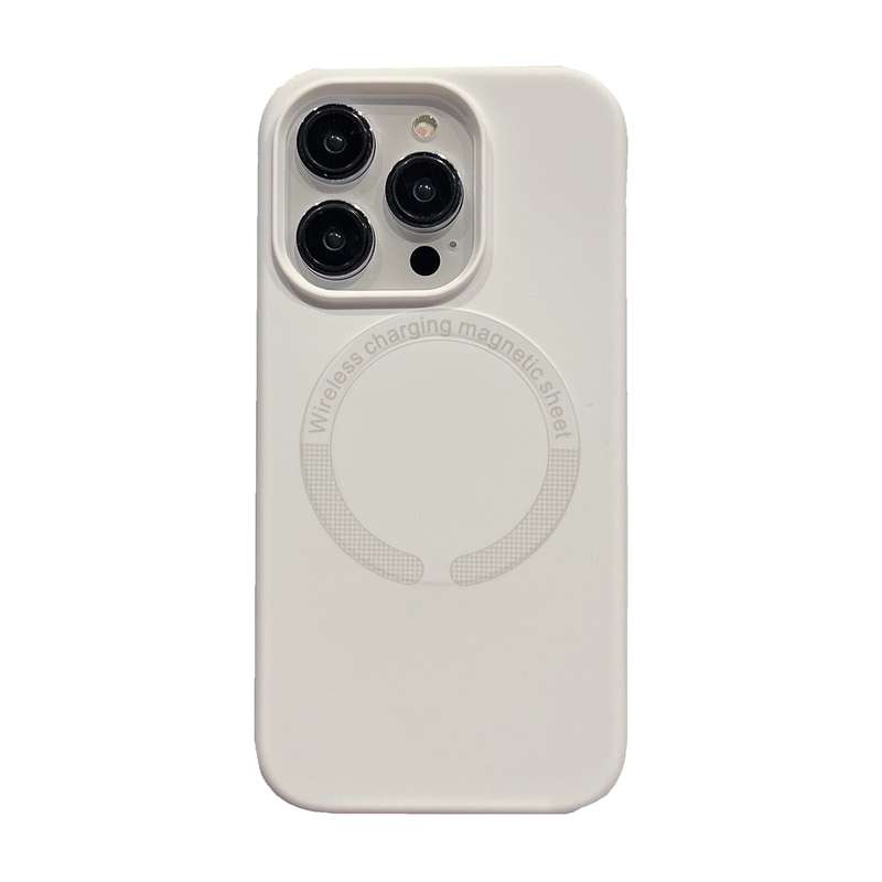 For iPhone 13 Pro Max Magsafe Magnetic Silicone Phone Case(Pink)
