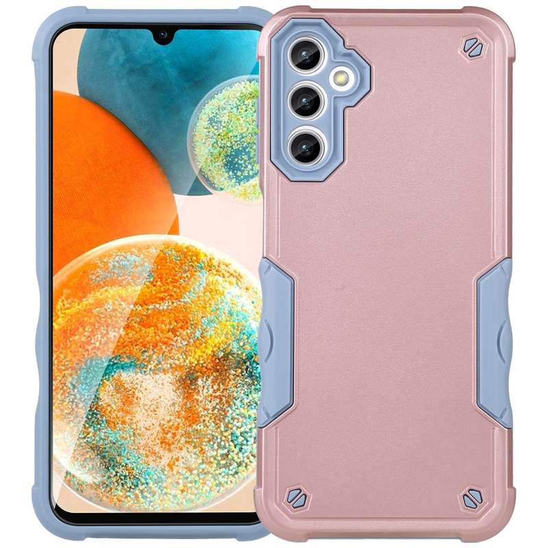 For Samsung Galaxy A14 5G Non-slip Shockproof Armor Phone Case(Red)