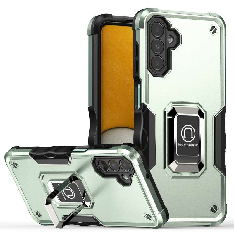 For Samsung Galaxy A14 5G Non-slip Shockproof Armor Phone Case(Green)