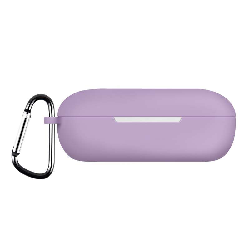 For Huawei FreeBuds SE Pure Color Bluetooth Earphone Silicone Case with Hook(Dark Green)