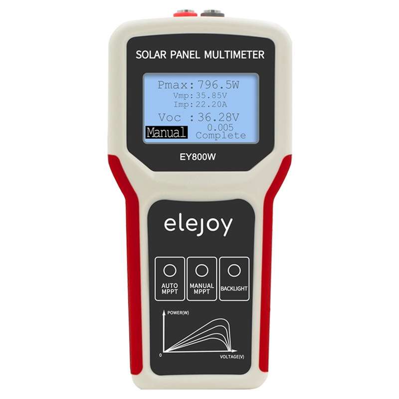 Elejoy EY800W 800W Solar Panel Power Supply Multimeter
