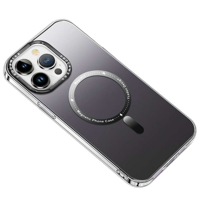For iPhone 13 Pro Max MagSafe Gradient Phone Case(Purple)