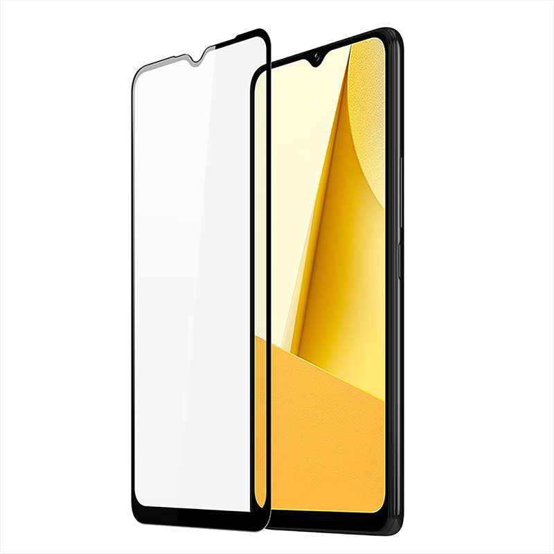 For vivo Y16 / Y02S 10pcs DUX DUCIS 0.33mm 9H Medium Alumina Tempered Glass Film