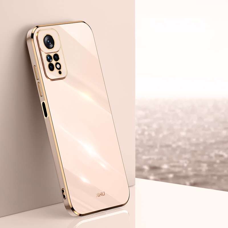 For Xiaomi Redmi Note 11 Pro 4G/5G Foreign XINLI Straight Edge 6D Electroplate TPU Phone Case(Black)