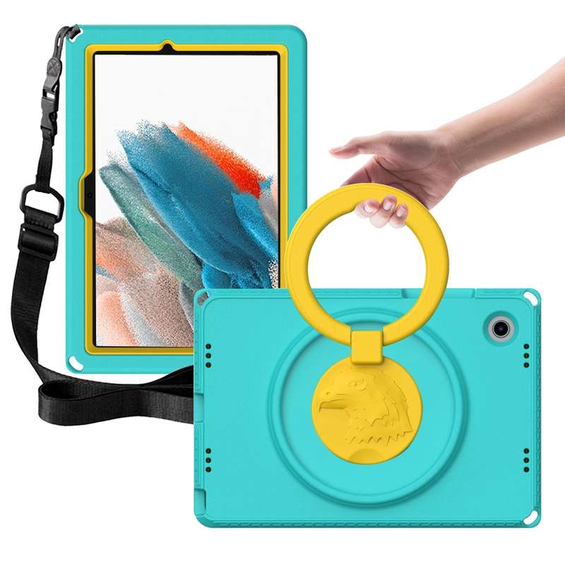 For Samsung Galaxy Tab A8 10.5 2021 EVA + PC Shockproof Tablet Case with Waterproof Frame(Purple)