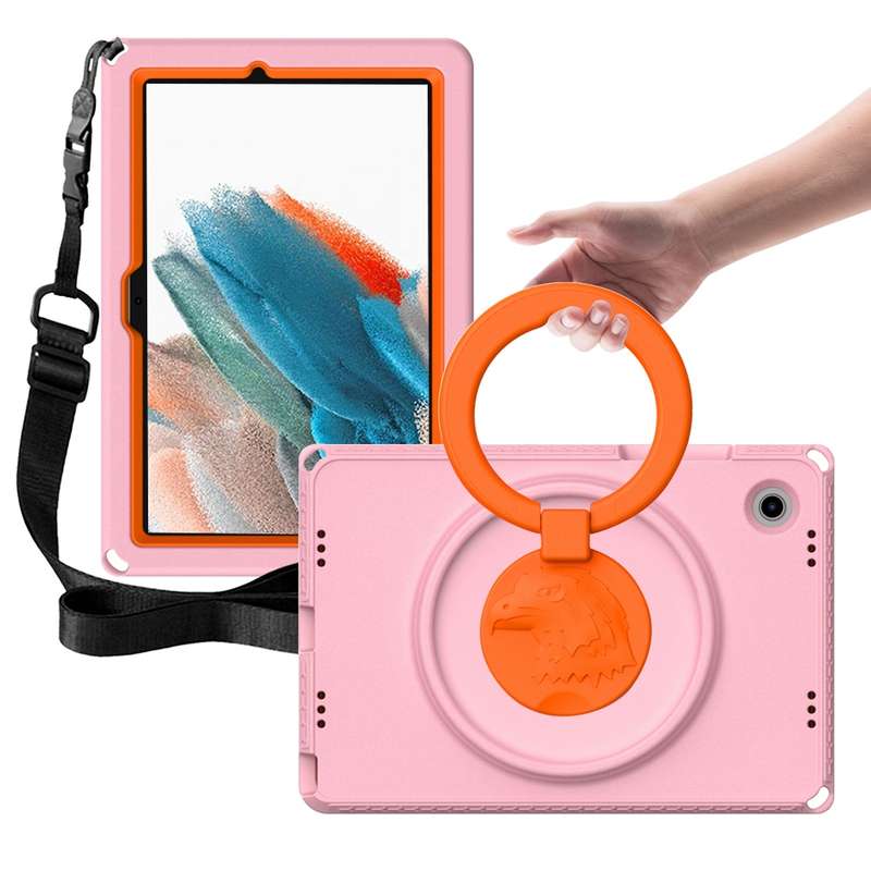 For Samsung Galaxy Tab A8 10.5 2021 EVA + PC Shockproof Tablet Case with Waterproof Frame(Purple)