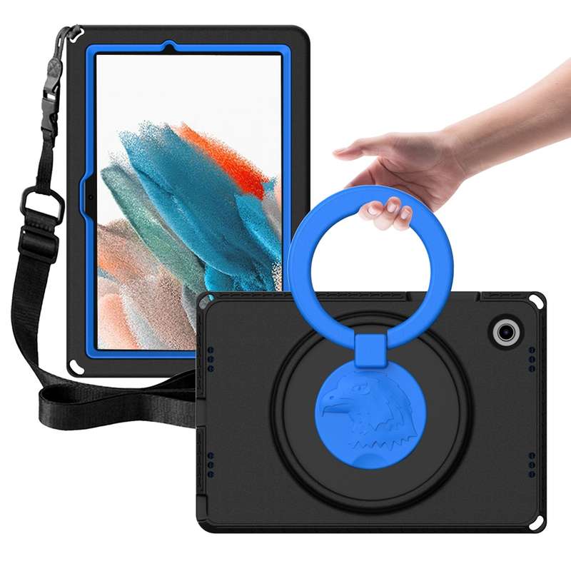 For Samsung Galaxy Tab A8 10.5 2021 EVA + PC Shockproof Tablet Case with Waterproof Frame(Purple)