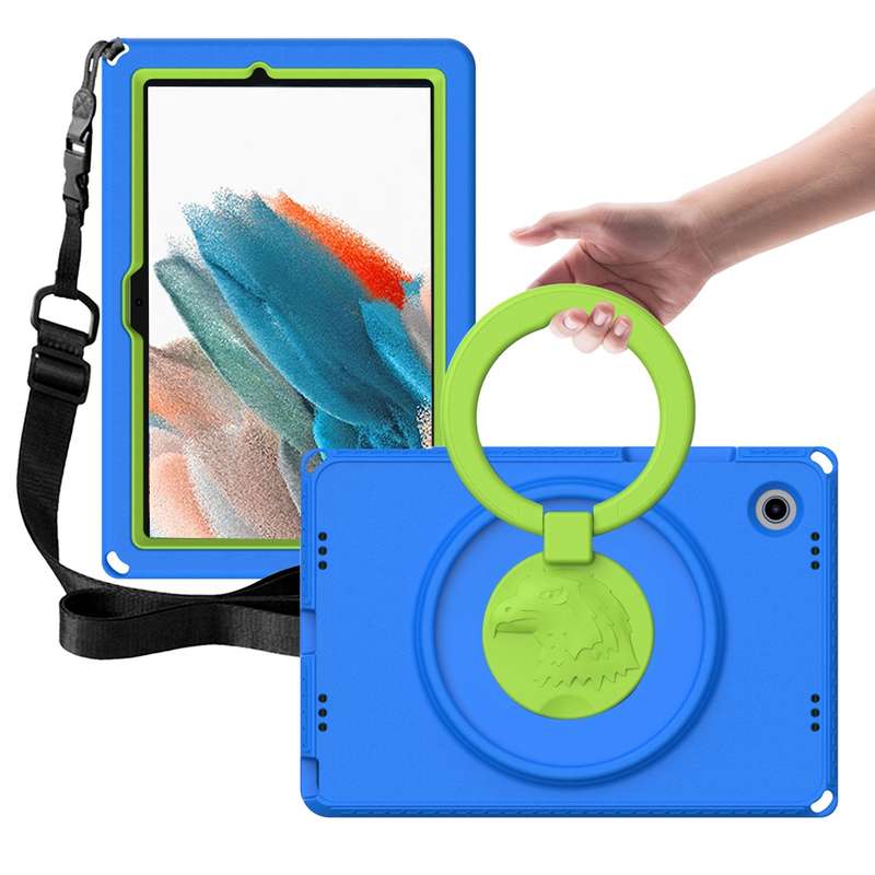 For Samsung Galaxy Tab A8 10.5 2021 EVA + PC Shockproof Tablet Case with Waterproof Frame(Purple)