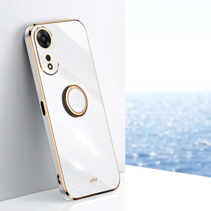 For Samsung Galaxy A04e Gradient Color Glass Phone Case(Green Cyan)