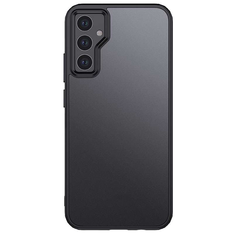 For Samsung Galaxy A34 Armor Clear TPU Hard PC Phone Case(Clear)