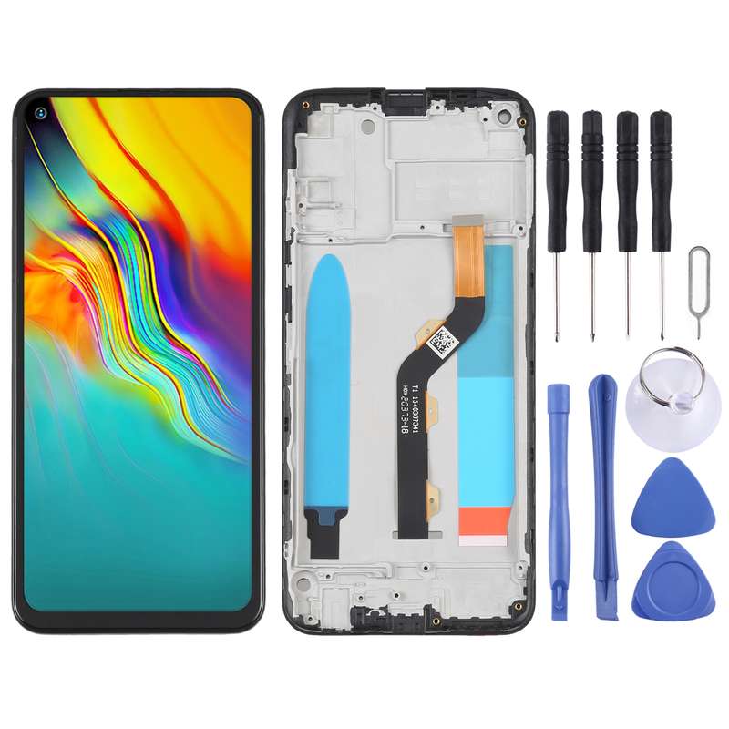 OEM LCD Screen For infinix Hot 9 / Hot 9 Pro X655 Digitizer Full Assembly with Frame