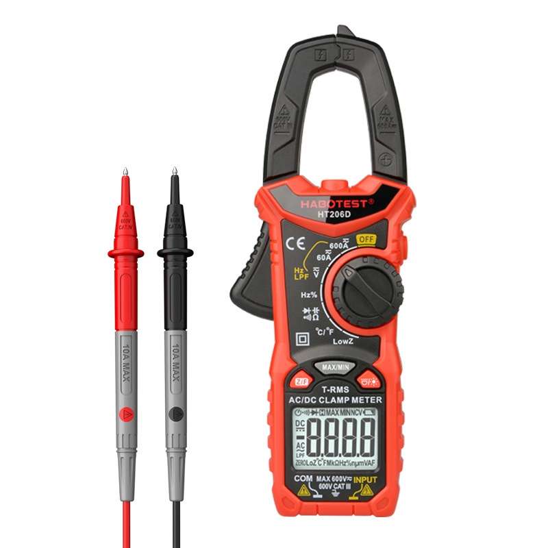 HABOTEST HT206D Clamp Type High Precision Digital Multimeter